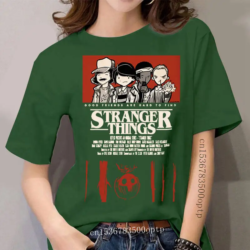 

women t-shirt ST Movie Poster tshirt Women t shirt