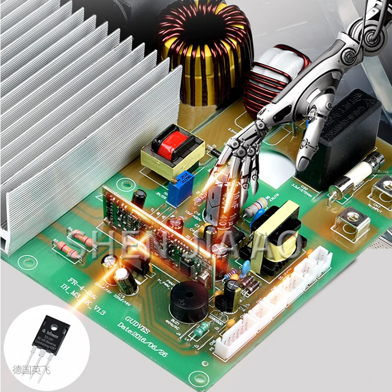 Teppanyaki Induction Cooker Stainless Steel Shell Commercial Steak