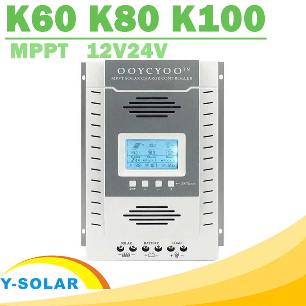 Контроллер солнечной батареи MPPT 60 А 80 100 Максимальная Входная солнечная панель 96 - Фото №1