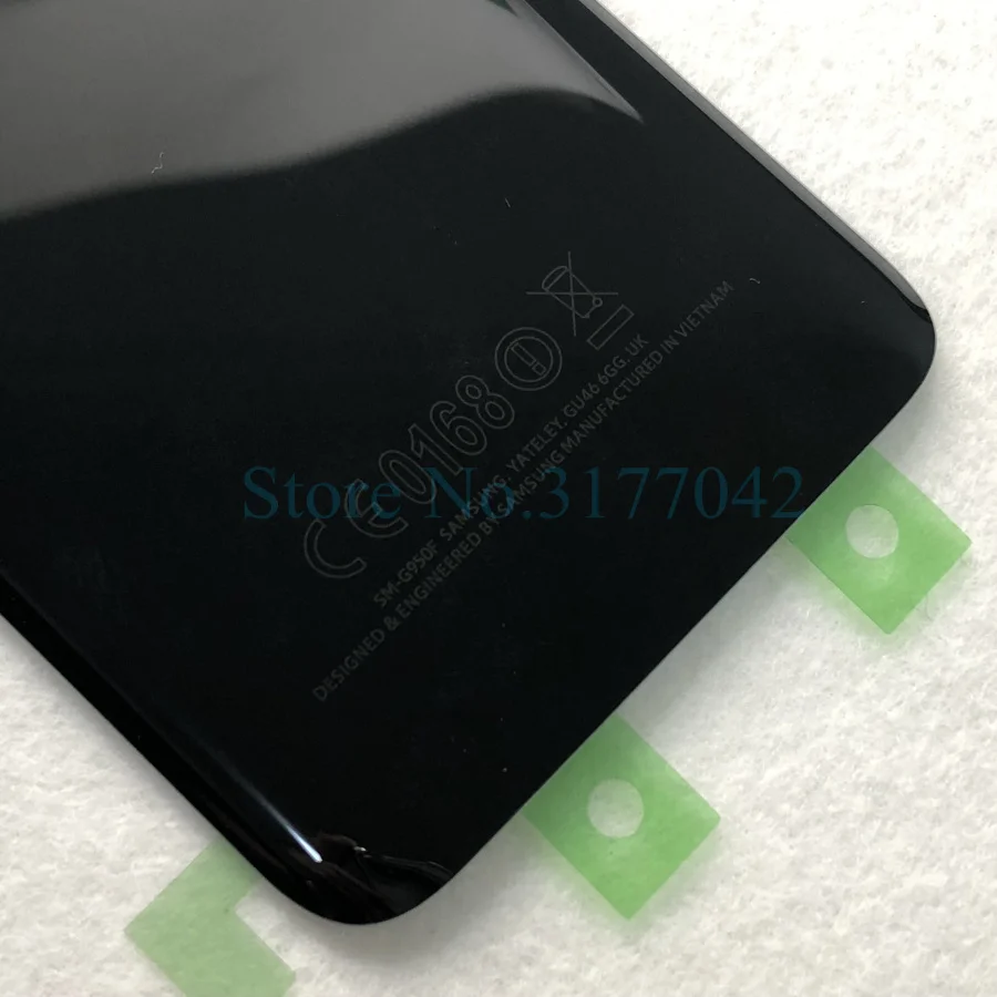 Для samsung Galaxy S8 plus S8+ G955 G955F S8 G950 G950F чехол из заднего стекла задняя крышка батарейного отсека Замена корпуса AAA+ качество