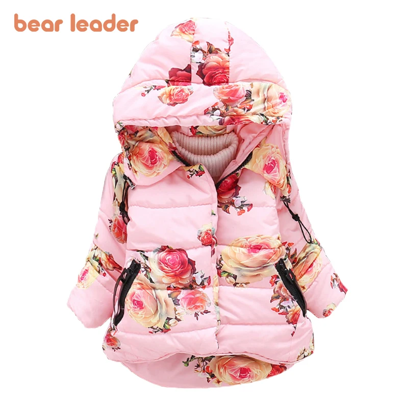 

Baby Girls Jacket Winter Jacket for Girls Coat Warm Hooded Outerwear Coat for Girls Parkas Clothes Children Jacket