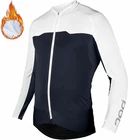 Велосипедная рубашка с длинным рукавом, с нагрудником