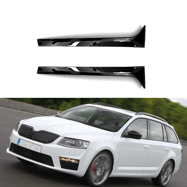 Задний спойлер за окном боковая полоса Накладка для Skoda Octavia Estate 2014-2019