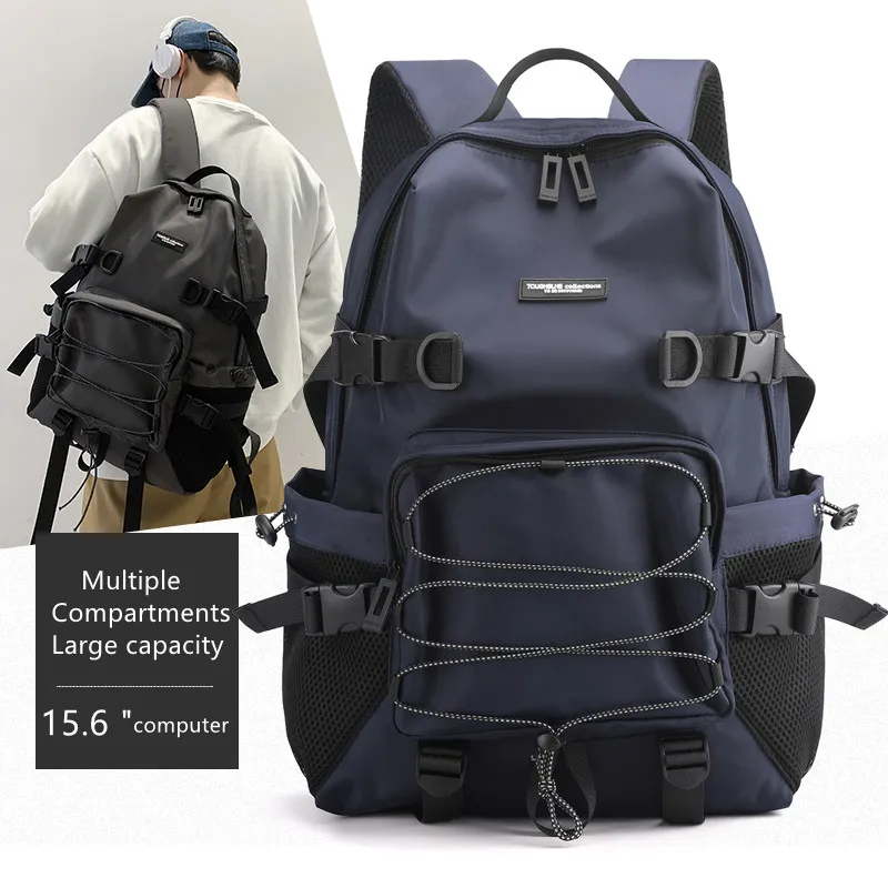 

NEW Men Fashion Backpack 15.6inch Laptop Backpack Men Waterproof Travel Outdoor Backpack School Teenage Mochila Bag
