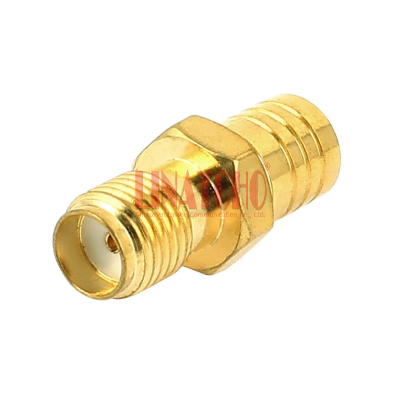 Коаксиальный золотой разъем SMA мама к гнезду SMB DAB цифровой радиоантенный