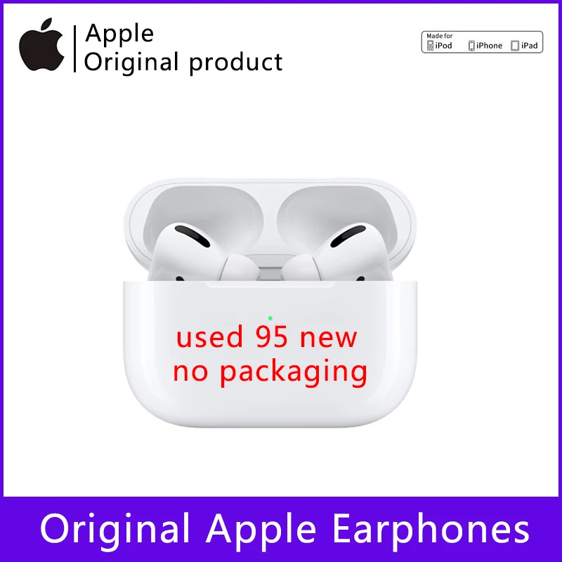 

Беспроводные наушники Apple AirPods 2 3 Pro, б/у TWS наушники с Bluetooth, игровая спортивная Гарнитура для смартфонов IPhone 12, 13
