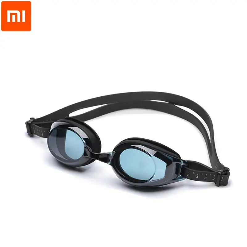 Xiaomi mijia TS плавательные очки для плавания стекло HD анти туман 3 сменные нос пень с