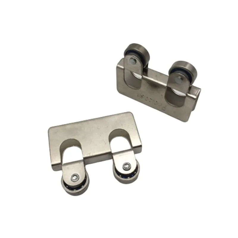 5 шт. выставочный шкаф стеклянная дорожка дверь стальные ворота шкив Дверь Окно