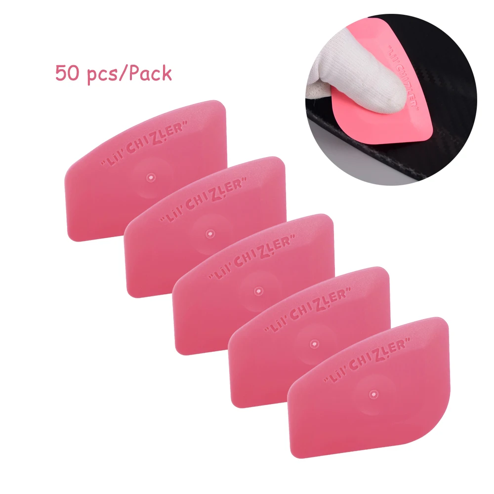 

EHDIS 50 шт. виниловый Швабра из углеродного волокна, пленка, инструмент для очистки окон, автомобильная пленка, наклейка, наклейка, удаление