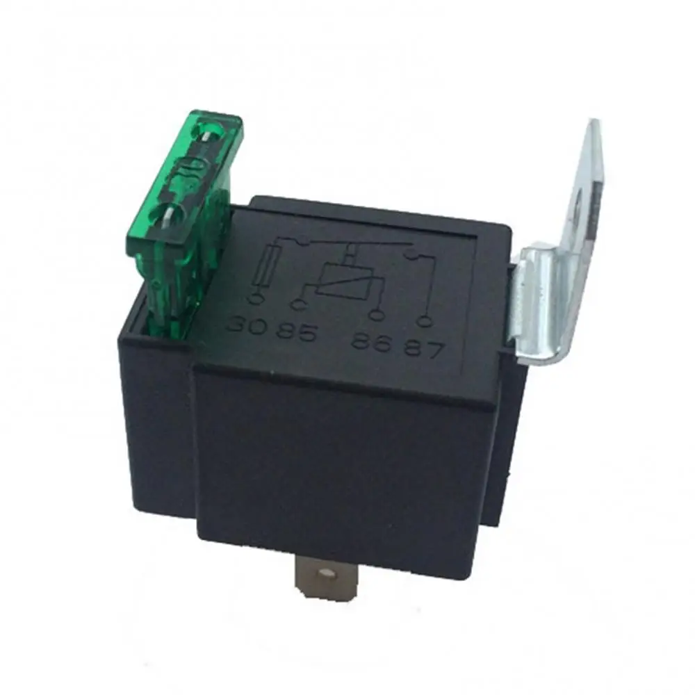 

80% Hot Sales!!! 12V 30A Metal Fuse DC Coil Power Supply Normally Open Contact Automotive Relay