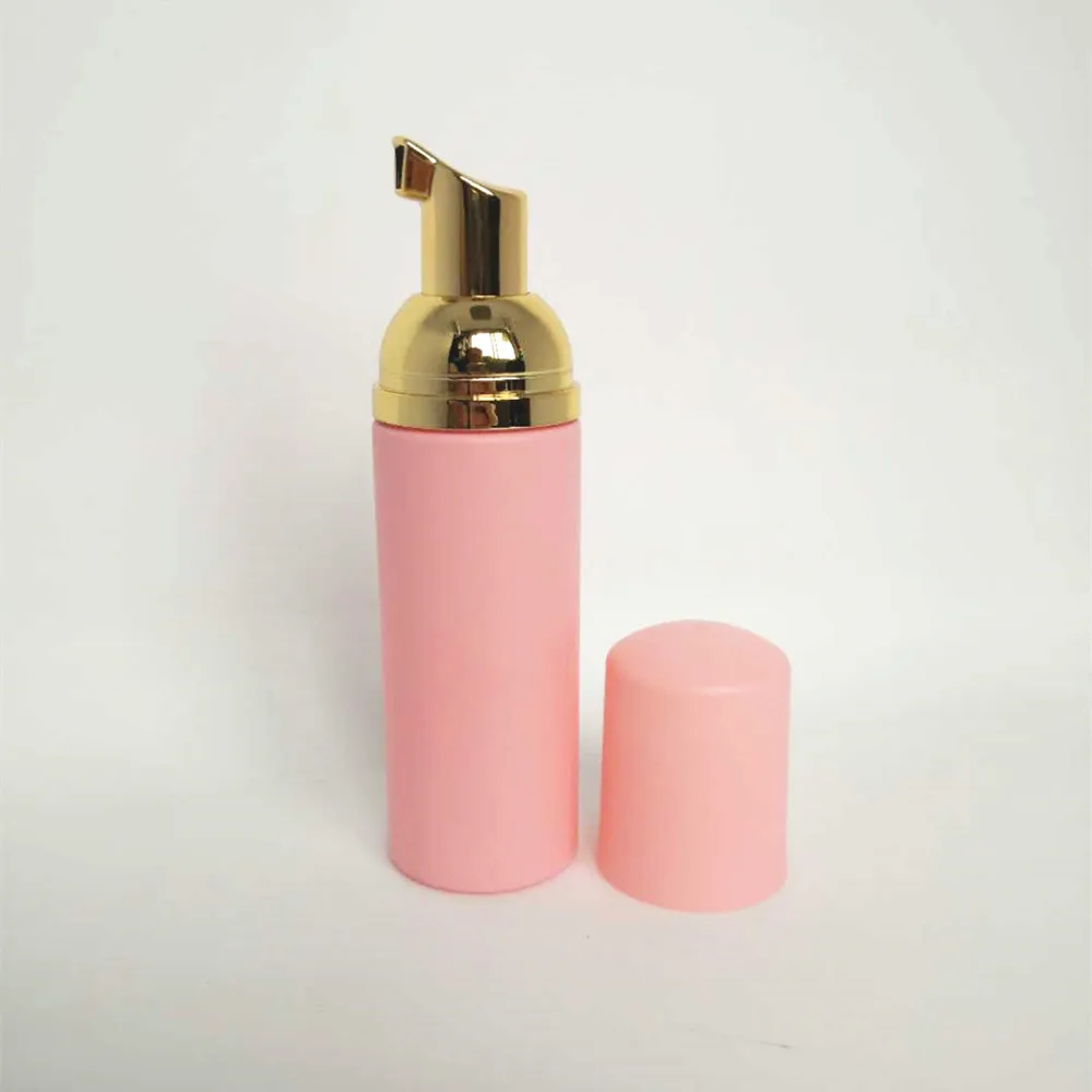 12X60 мл Пластик пены мусс Бутылка мини платье розового цвета многоразового Пустые