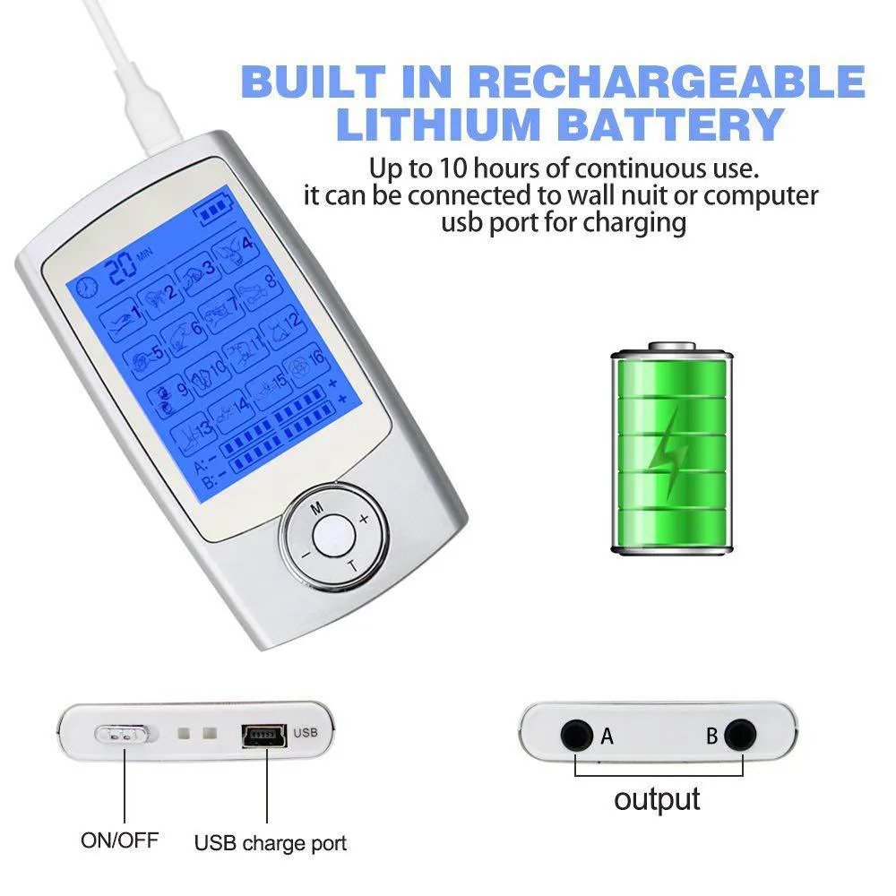 Десятки машина для боли рельефная мышца стимулятор электронный импульсный