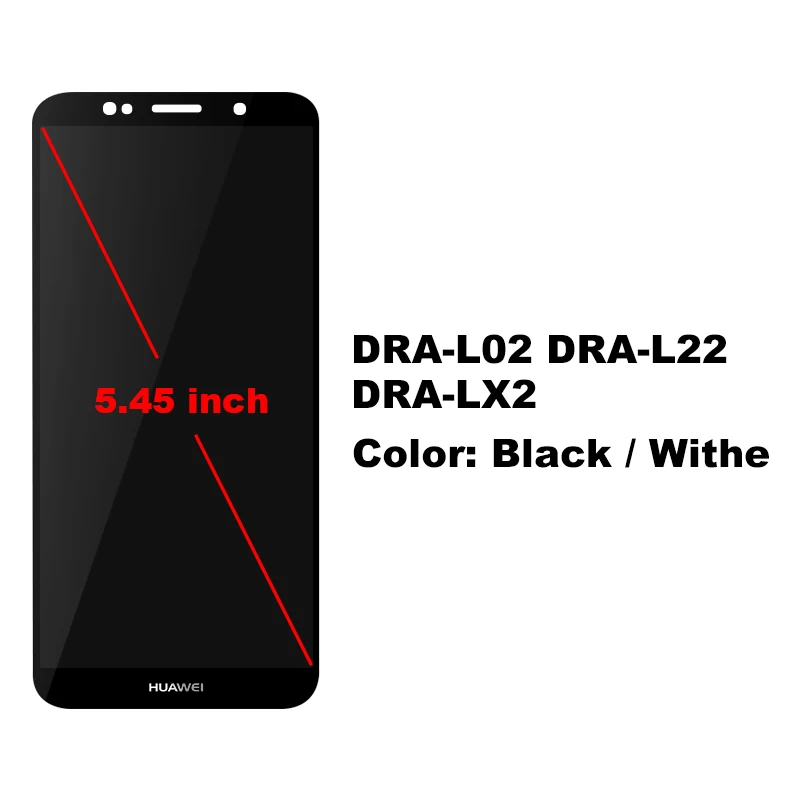 5 45 &quotдля Huawei Y5 Prime 2018 LCD Lite DRA L02 L22 дисплей с сенсорным экраном и дигитайзером