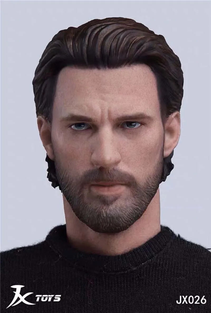 

Коллекционная Мужская фигурка в масштабе 1/6, головная Лепка JX026, голова Стивена Роджерса, резная Модель аксессуаров для экшн-экшн 12 дюймов