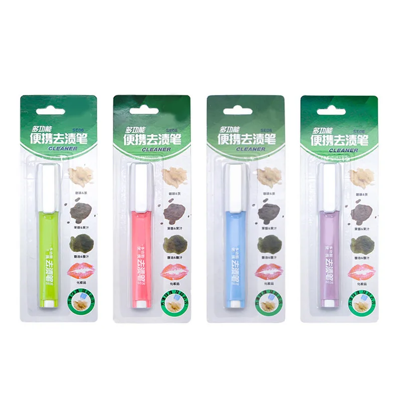 

Portable Decontamination Pen Dust Cleaner Oil Stain Cleaning Pen Brush Rub Wipe Fabric Cloth Stain Remover Pen Hogard