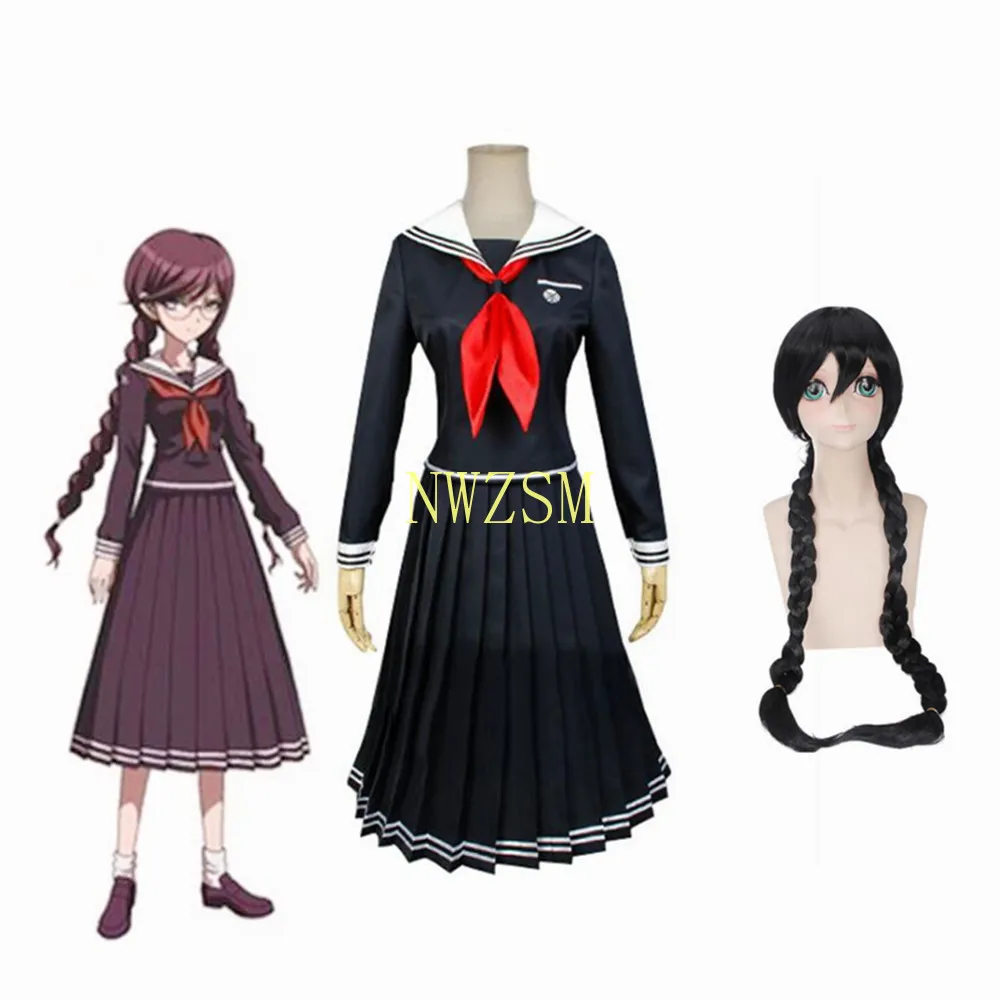 

Anime Danganronpa Dangan-Ronpa 2 Toko Fukawa Uniform Set Cosplay Costume