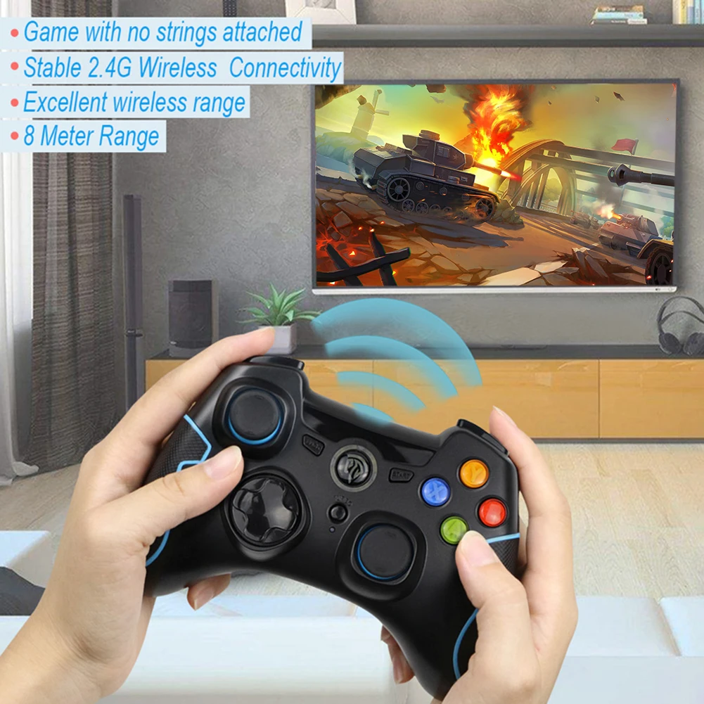 Игровой контроллер джойстик для Android Smart TV Box PC PS3 портативная игровая консоль с