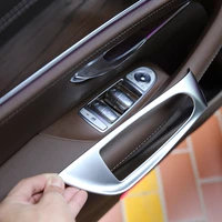 for mercedes benz e class w213 2016 2021 car styling abs silver car door window button cover frame trim sticker car accessories