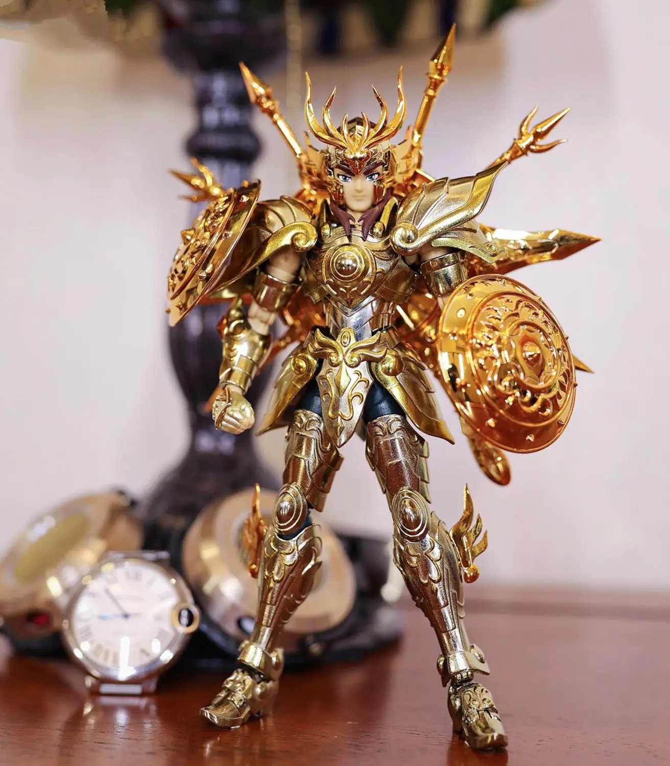 CS модель Saint Seiya Ткань Миф Soul of God SOG EX Gold Libra Dohko металлическая ткань SC014|Игровые