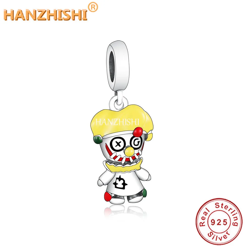 

Бусина-Шарм «Клоун» из серебра 925 пробы для мужчин и женщин