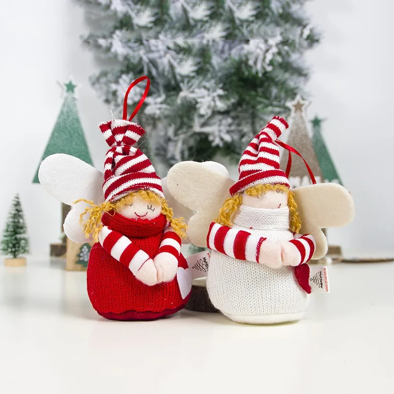 

Xmas Tree Hanging Drop Ornament Snowman Christmas Doll Pendant drop ornaments Holiday Gift Home Party Decorations