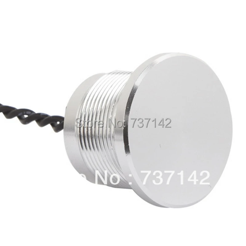 

ELEWIND Stainless steel 316L piezo switch Silver color aluminum anodized piezo switch(22mm,PS223P10YSS1,Rohs,CE)