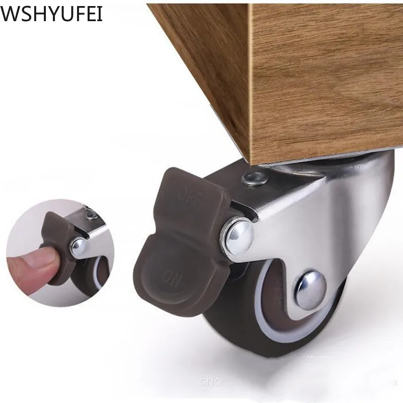 2 шт./лот безопасные ролики бесшумные Универсальные для дивана детской кровати