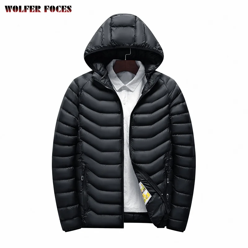 

Young And Middle-aged Winter Cotton-padded Jacket Can Take Off Hooded Cotton Down And Carry Travel Jacket L-4XL