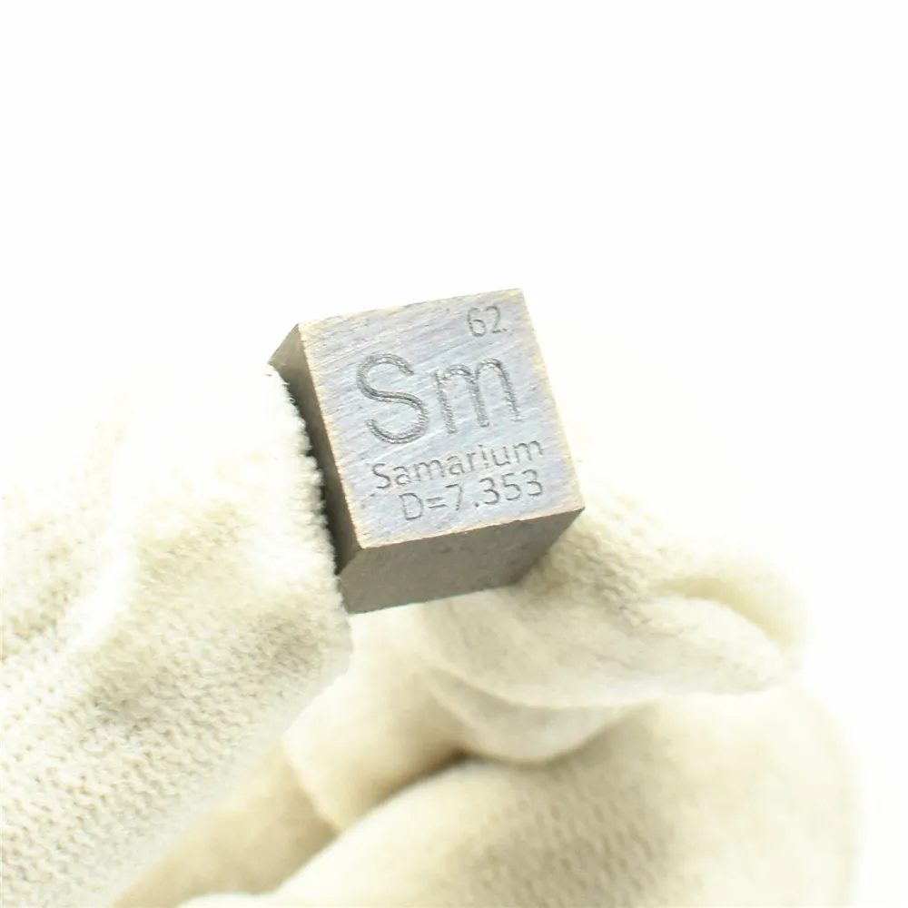 

Куб Samarium Sm редкоземельный металлический элемент коллекция научный эксперимент 99.95% 3N5 10x10x10 мм элементы Sm куб научные исследования