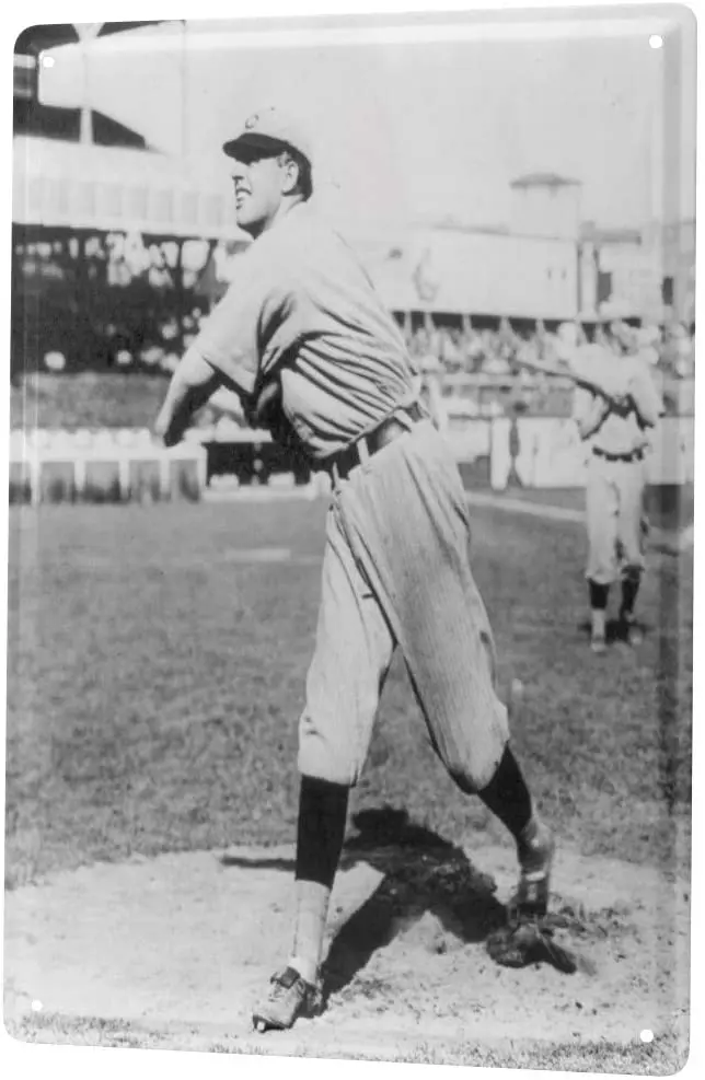 

SINCE 2004 Tin Sign Metal Plate Decorative Sign Home Decor Plaques Fun Baseball Pitch