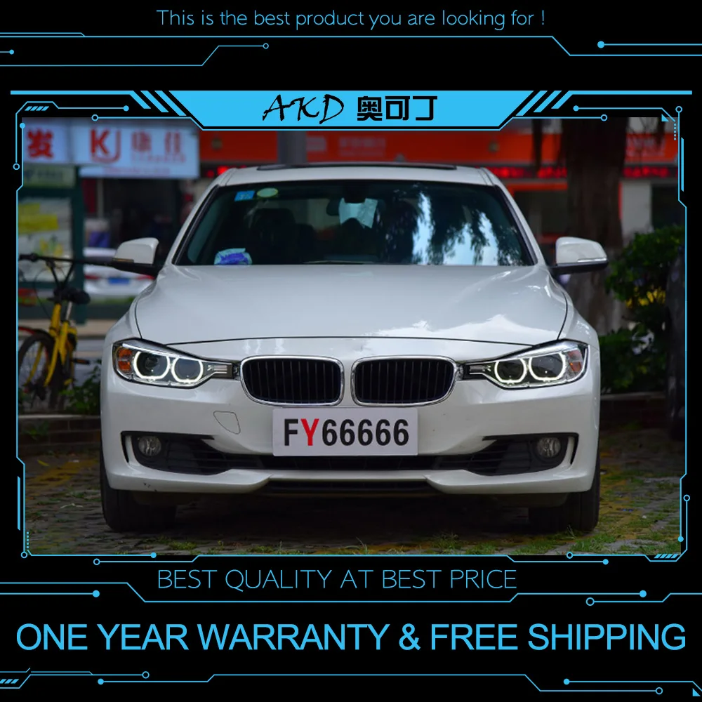АКД автомобильного тюнинга фары для BMW 3 серии F30 320i 320Li светодиодные DRL