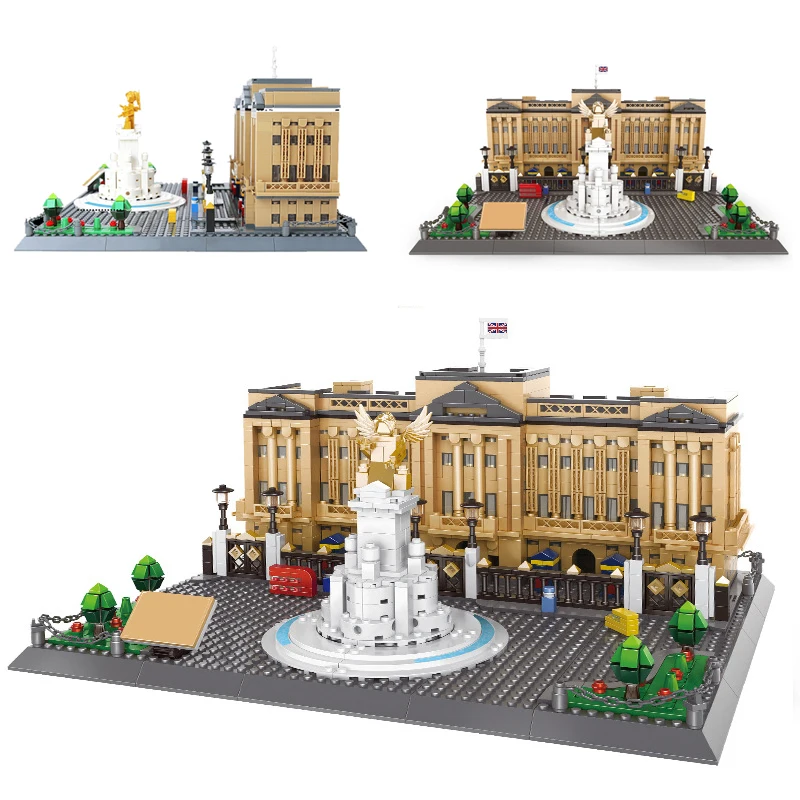 

1695PCS London Buckingham Palace World Famous Architecture Building Blocks DIY City Street View Bricks Toys for Children Gifts