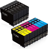 befon t1295 ink cartridges replacement for epson t1291 t1292 t1293 t1294 compatible with epson workforce wf 3520 wf 3540 wf 7515