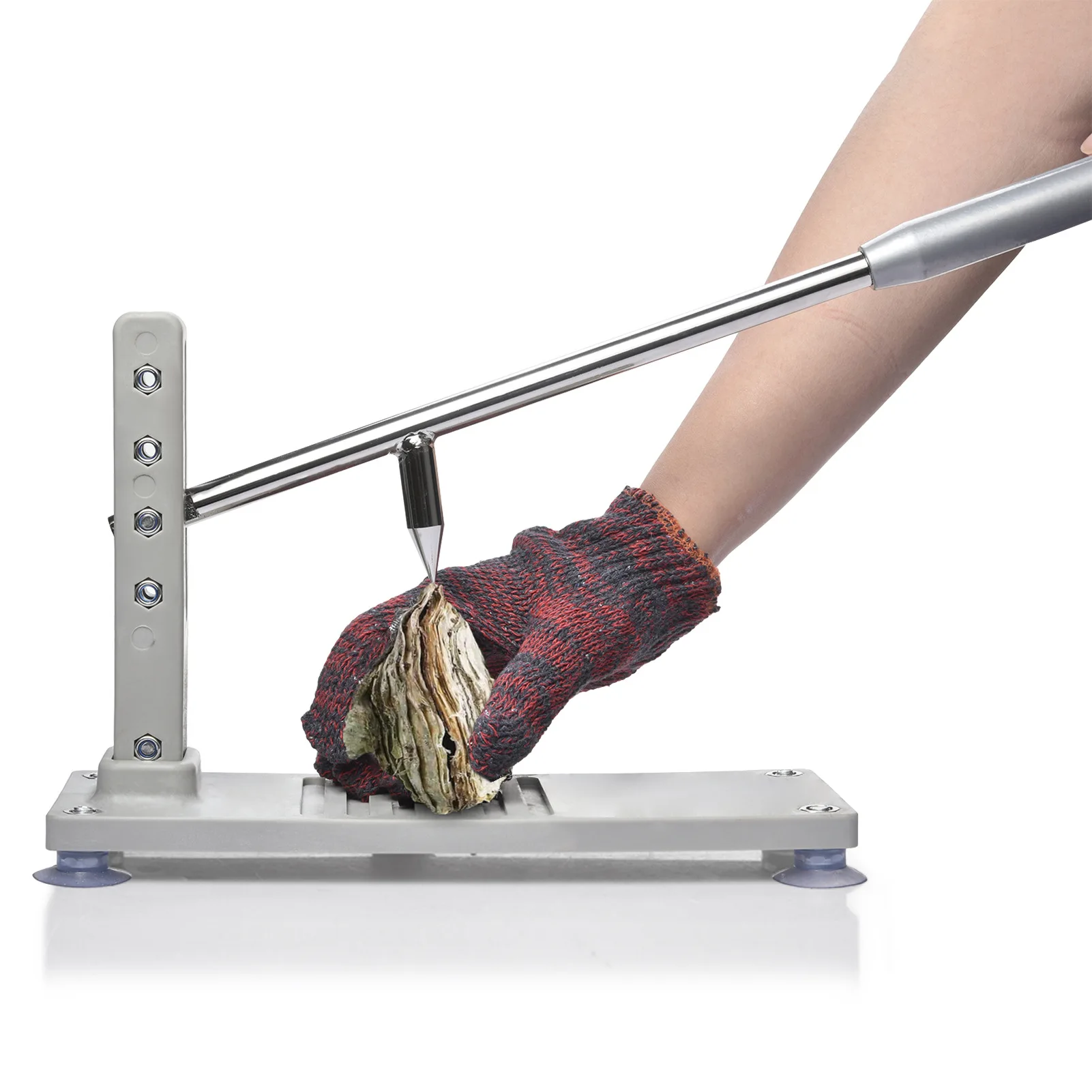 

Stainless Steel Oyster Opener Kit Seafood Tool Shell Opener Kitchen Accessories Manual Opener for Scallops Clams Mussels BENL889