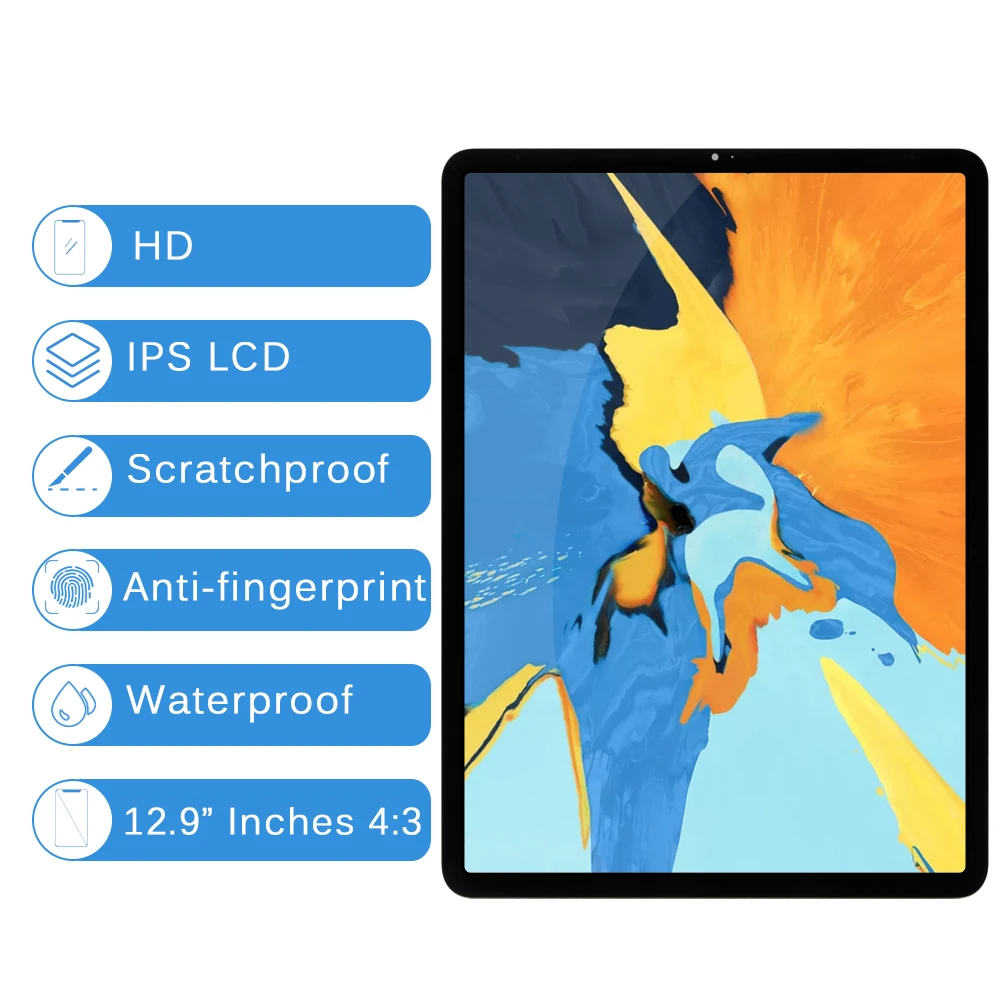 Новое поступление для iPad Pro 12 9 3 3rd Gen 2018 A1876 A2014 A1895 a1920 ЖК дисплей матрица сенсорный
