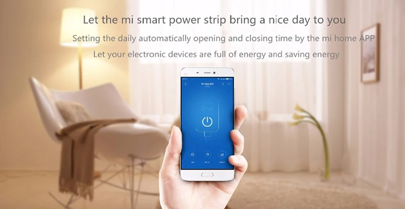 Xiaomi Mi дома wifi интеллектуальная розетка бытовой удлинитель плата питания USB быстрая зарядка 2500 Вт 10A 250 В