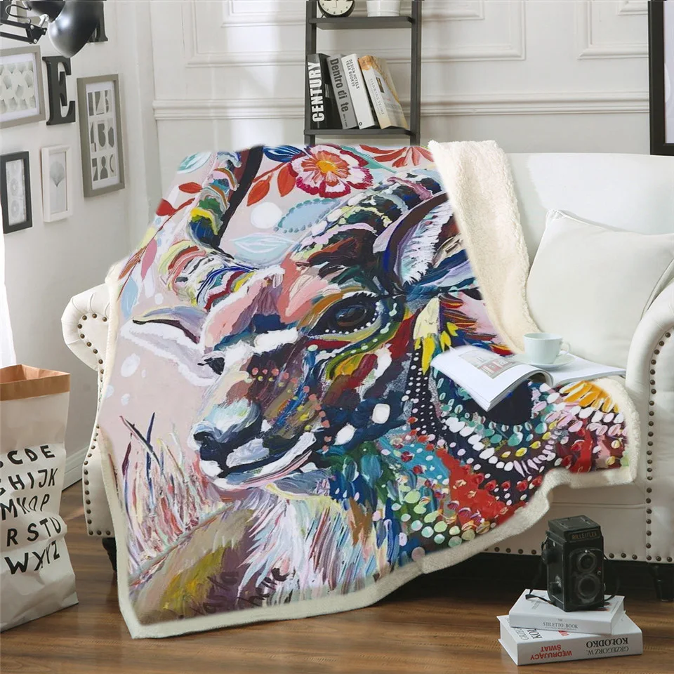 Плед на кровать в виде серой кошки 3D животное плюшевое одеяло из шерпы для