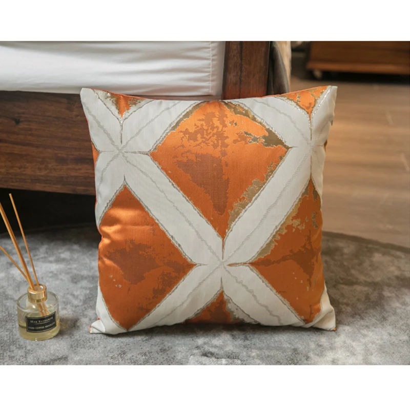 Роскошный чехол для диванной подушки наволочка высокоточный жаккардовый