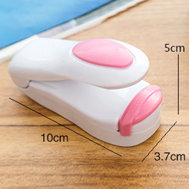 Portable Bag Clips Handheld Vacuum Sealer Mini Electric Heat Plastic Bag Sealing Household Machine Food Saver Bags Package