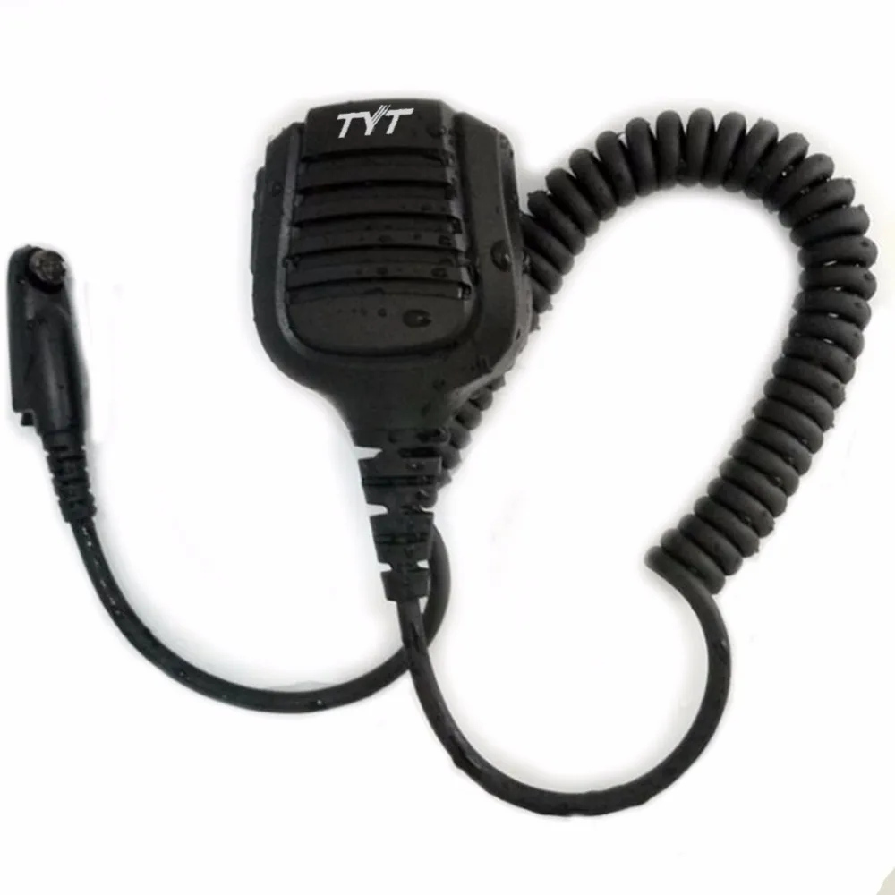 TYT MD- MD-398 микрофон PTT плеча Динамик IP67 Водонепроницаемый для RT82 RT87 RT83 VETOMILE V- DMR радио