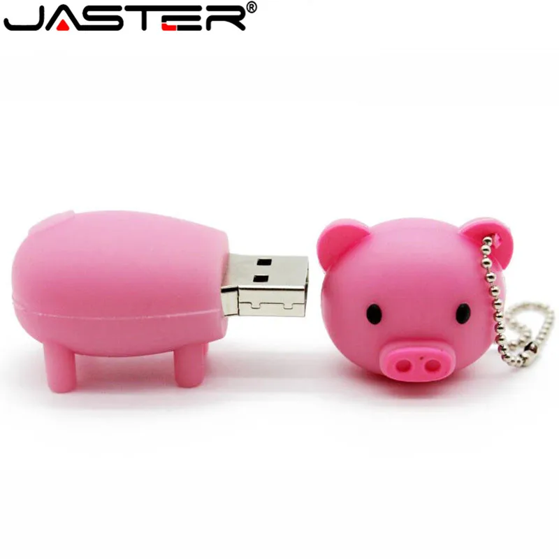 JASTER Lovely мини свинья USB флэш накопитель в виде милых животных Флеш подарок