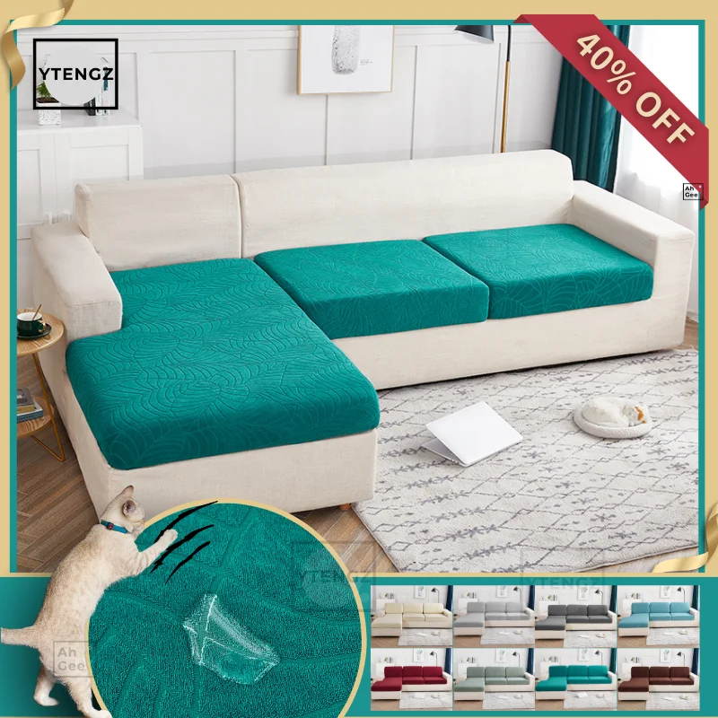 

Jacquard Corner Sofa Cover Waterproof Sofa Cushion Cover Sofa Chaise Cover Lounge Elastic Sofa Cushion Cover Stretch Sofa Covers