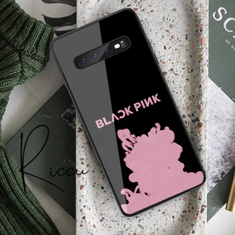 

Riccu BLACKPINKs LISA Phone Case Tempered Glass For Samsung S20 Plus S7 S8 S9 S10E Plus Note 8 9 10 Plus A7 2018