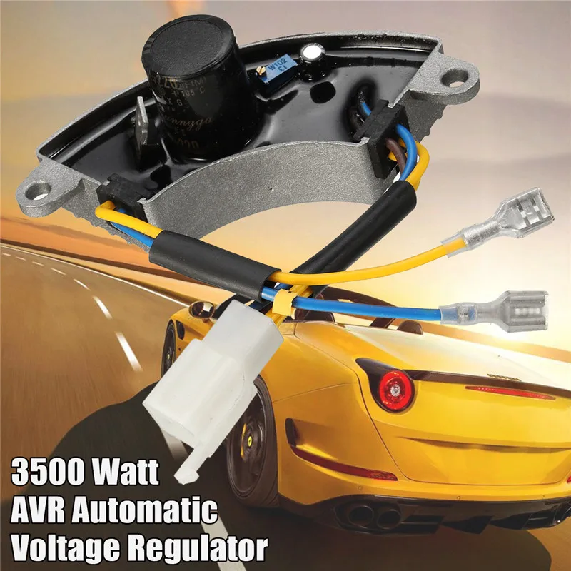 Автоматический регулятор напряжения AVR генератор 3500 Вт выпрямитель 250 В 220 мкФ