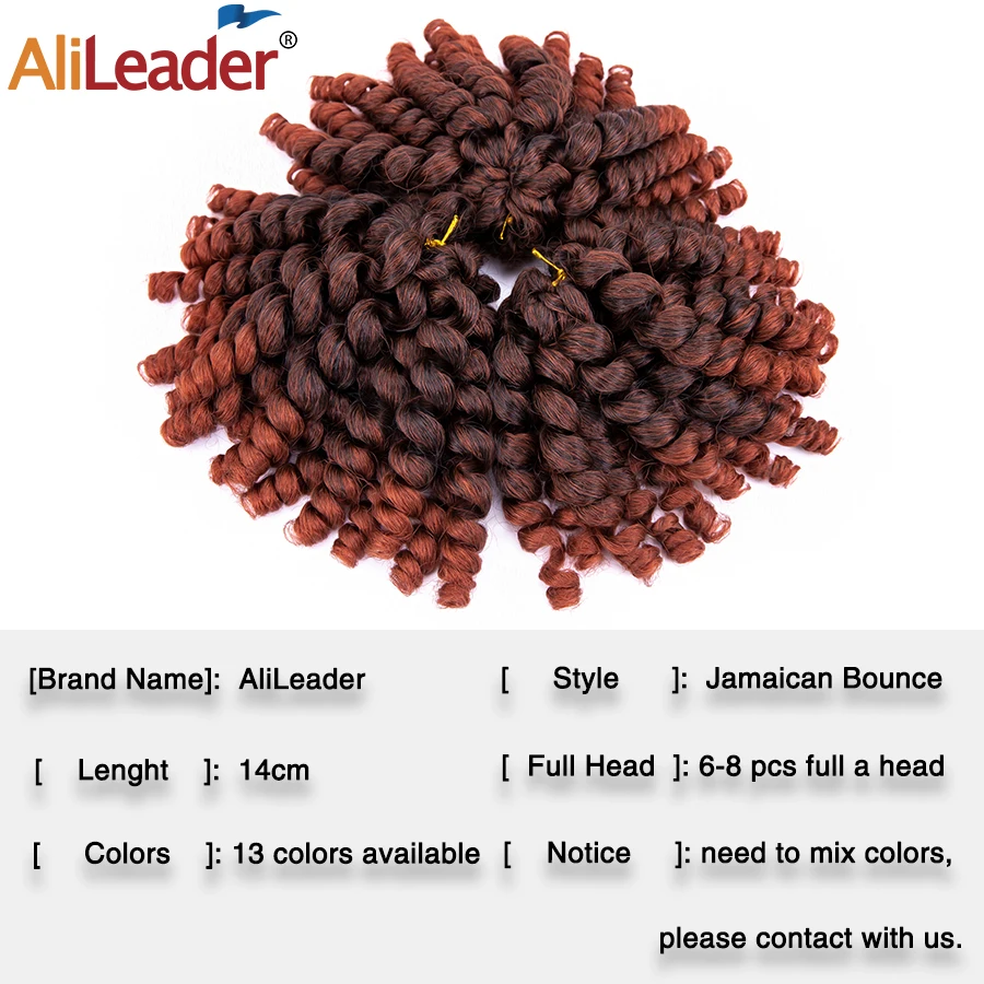 Недорогие Jamaican Bounce Curl вязаные волосы Омбре Wand вязаная коса Женские синтетические