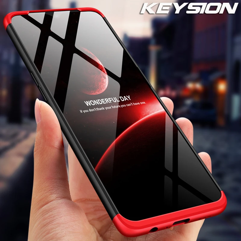 Чехол-накладка KEYSION для Realme X2/X2 Pro/5/3 Pro матовый с полным покрытием 360 градусов |