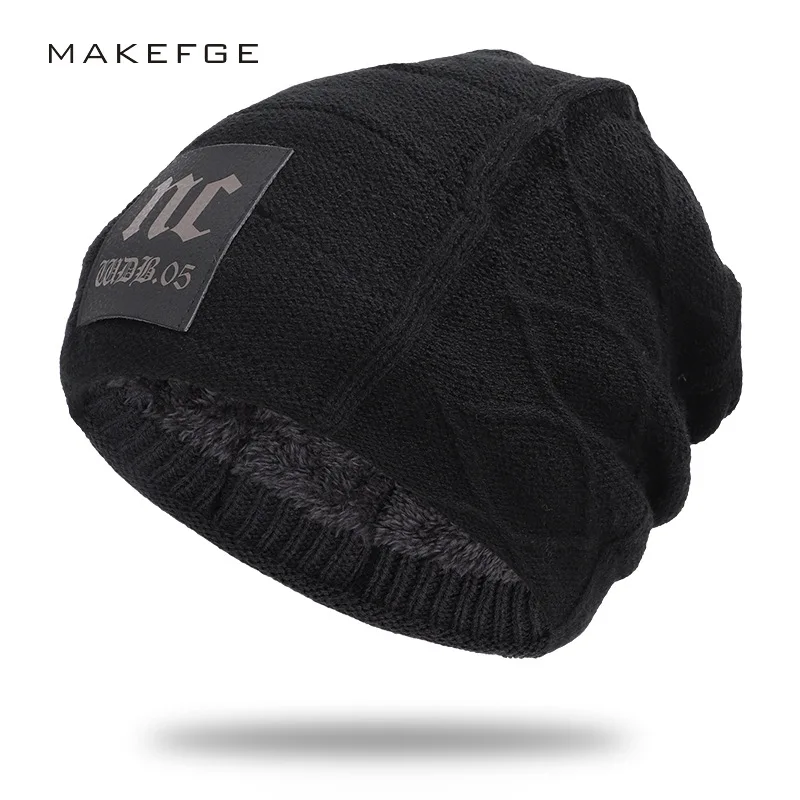 Новая мужская зимняя шапка шарф вязаная маска Gorras свободная Мужская и женская