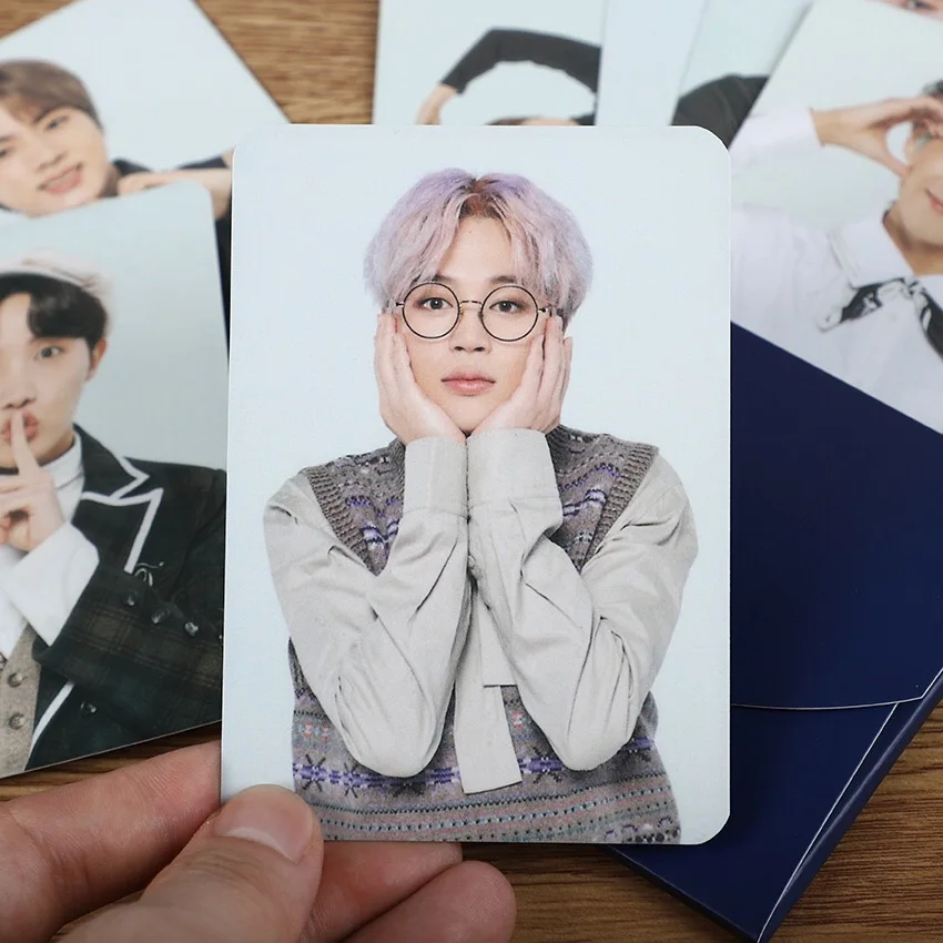 Южно корейские группы K POP Bangtan Boys плакат LOVE Yourself фото карты ломо HD Фотокарта