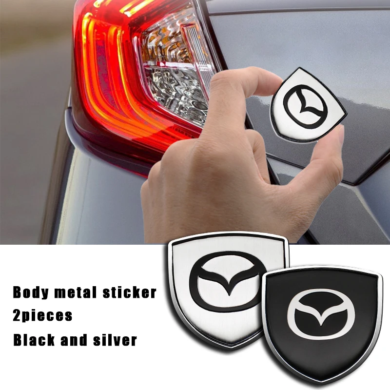 

3D Metal Car Styling Sticker Emblem Badge Tail Decal for Mazda 3 5 6 Gh Bk CX-5 CX5 CX3 CX9 CX7 Atenza Axela MX5 Car Accessories
