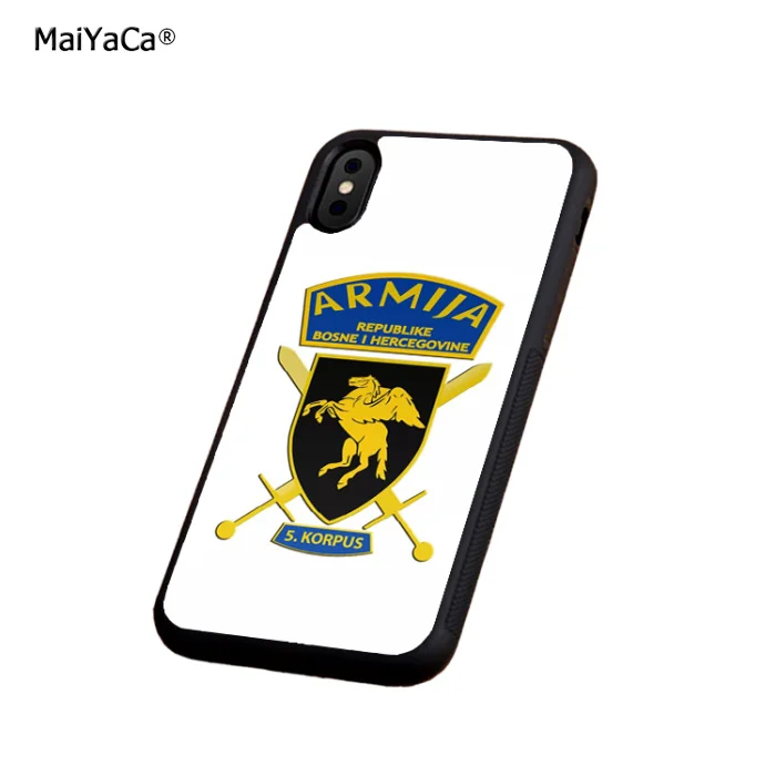 Чехол для телефона с мягкими краями MaiYaCa и флагом Боснии и Аравии для apple iPhone 11 pro max 5S SE 6 6s 7 8 plus XR XS MAX чехол - Цвет: B0325
